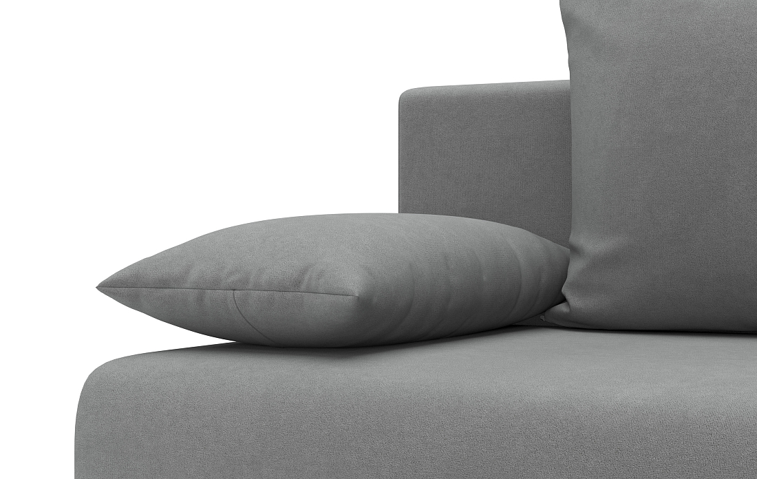 Роджерс М / Диван - кровать 3-х мест велюр parma 25 серый